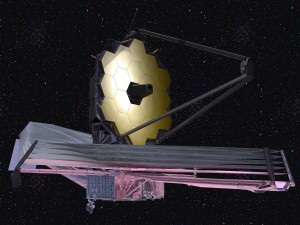 Image of James Webb Space Telescope: Credit: NASA