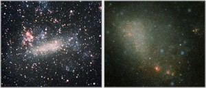 The large and small magellanic clouds