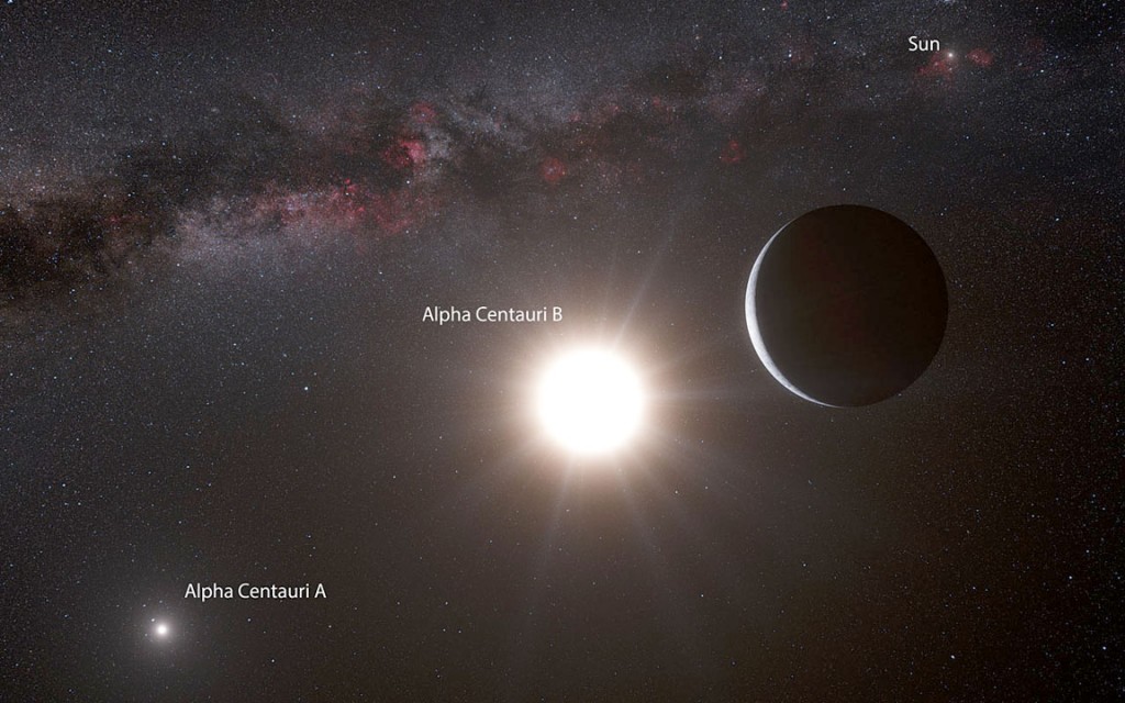 An artist's impression of Alpha Centauri Bb, the closest exoplanet to Earth.  What would you name this planet?  The for-profit organization Uwingu asked that question and sparked a controversy over who gets to name exoplanets.