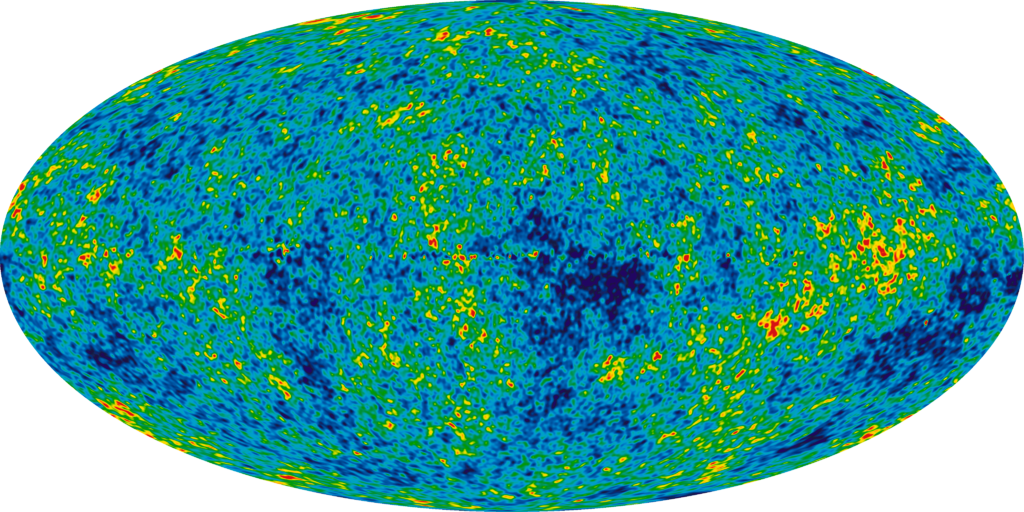 The Cosmic Microwave Background as imaged by WMAP over a period of 9 years.