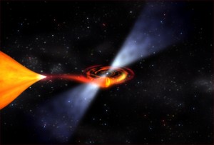 Illustration of a millisecond pulsar. Credit: NASA