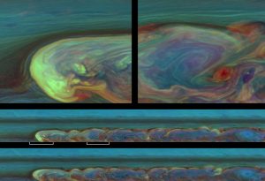 Saturn storm