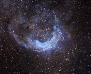 X-ray eyes on a Wolf-Rayet nebula