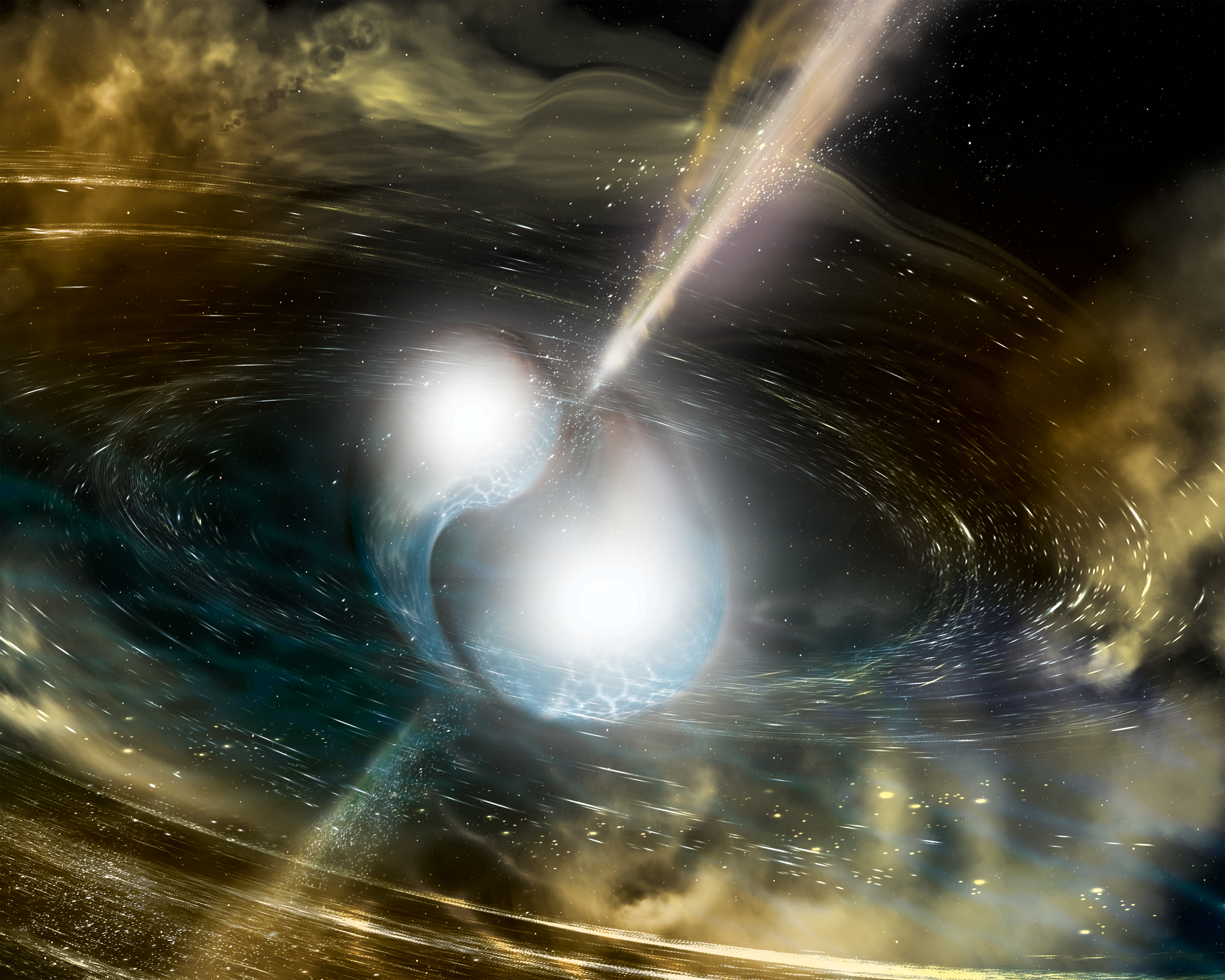 scientists-witness-of-gravitational-waves-and-light-from-colliding-of