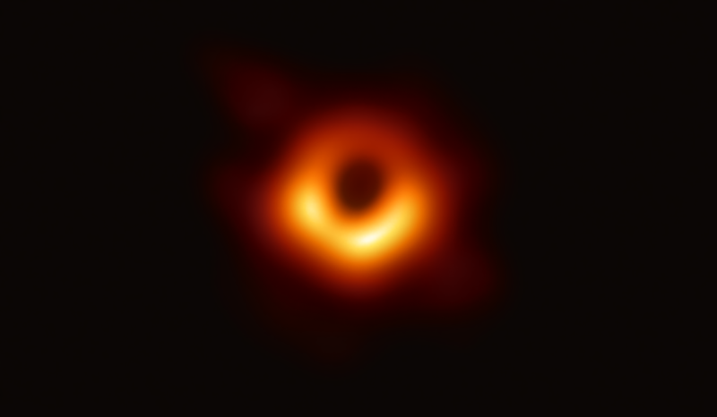 Black hole at the center of the galaxy M87.