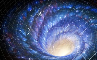 Galaxy in the fabric of spacetime