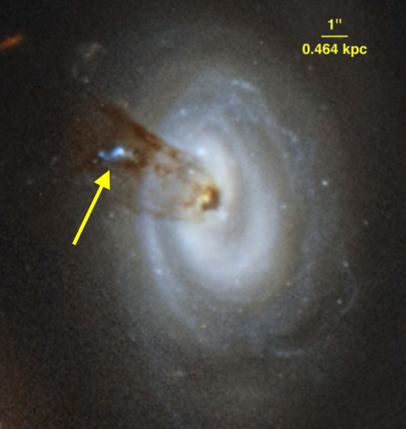 Jellyfish Galaxies Swimming Through Clusters | Astrobites