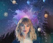 The photo of Taylor Swift is taken from MTV UK. It was edited by the photoshop matser, Sabina Sagynbayeva.