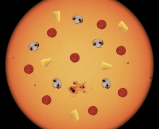 When the stars in the sky act like big pizza pies, that’s a-starspots!