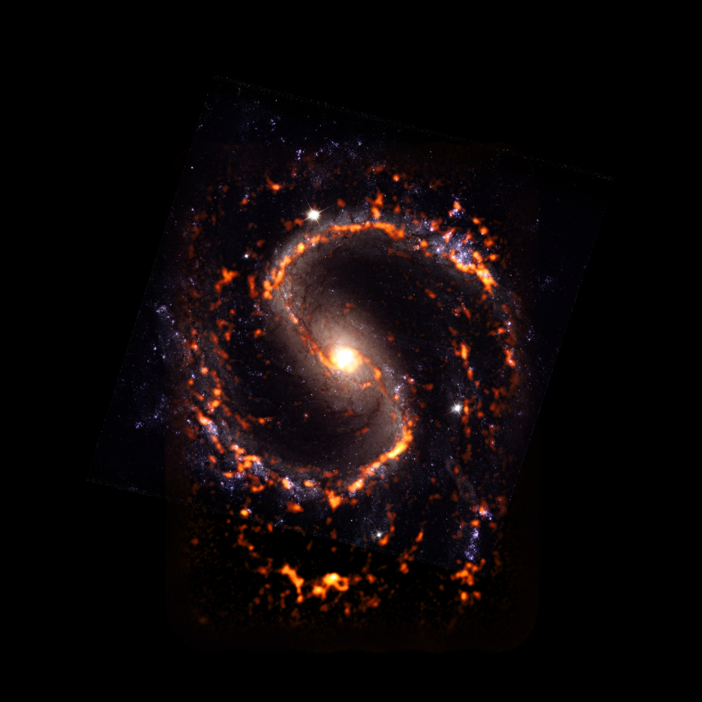 Image of a face-on grand design spiral galaxy.