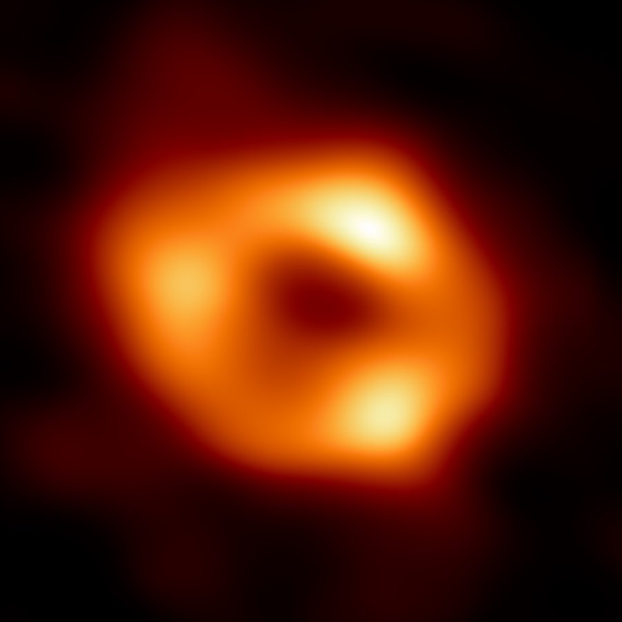 Image of Sgr A* taken by the EHT collaboration.