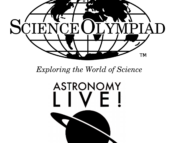 Science Olympiad and Astronomy Live! logos