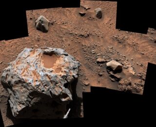 ‘Cacao’ Meteorite and other Fe-Ni meteorites on Mars