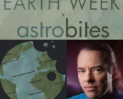 Earth Week x Astrobites Logo + Dr. Travis Rector Headshot