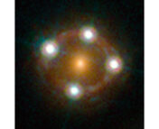 Hubble Space Telescope image of HE0435-1223, a lensed quasar