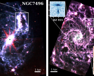 Peeking into the Birth of Stars in Faraway Galaxies: Revolutionary view of infrared emission with JWST observations
