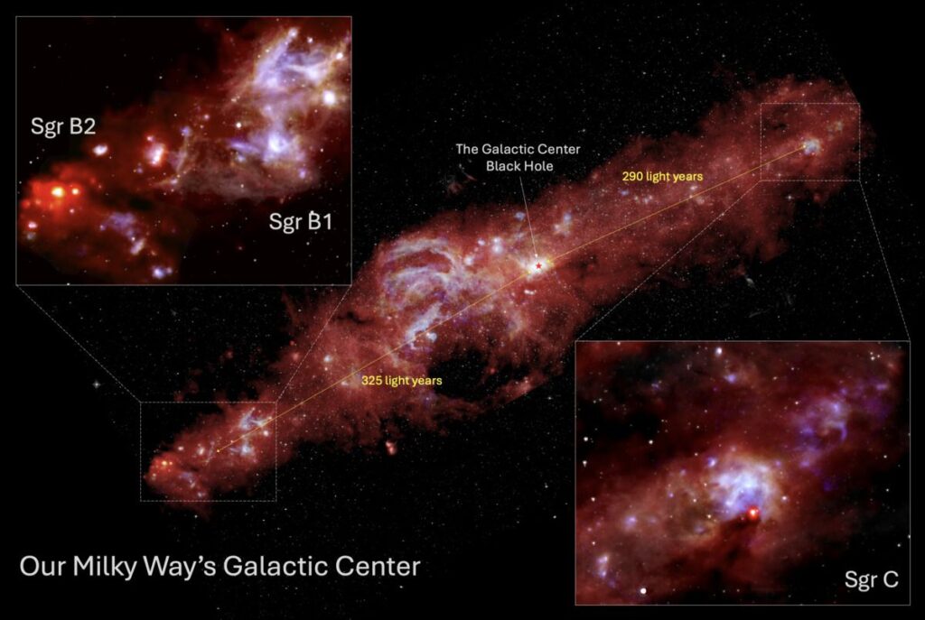 Infrared images of the galactic center