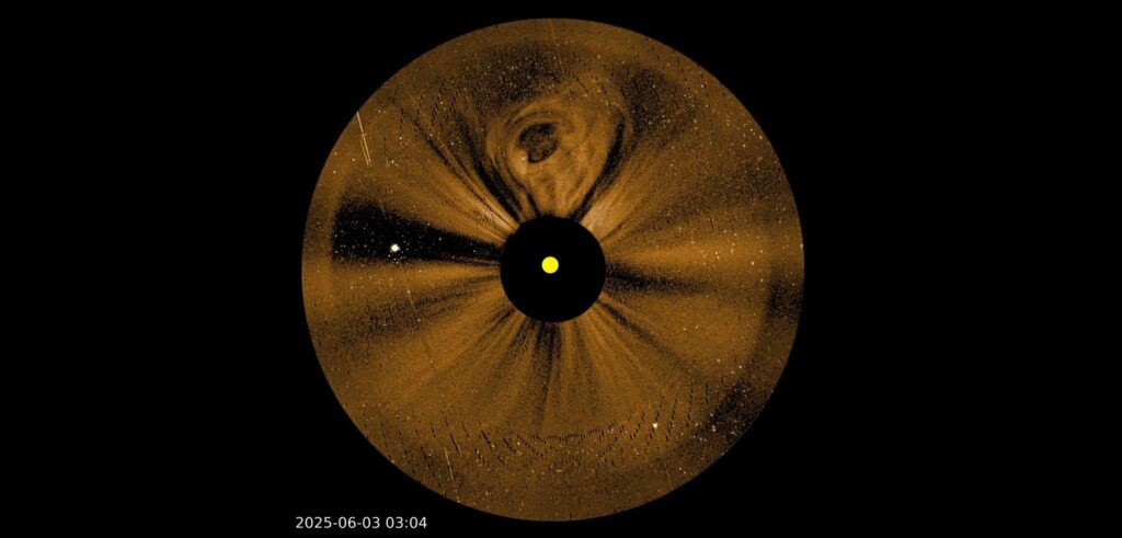 coronal mass ejection seen by PUNCH