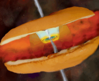 How to Hide a Black Hole in a Hot Dog