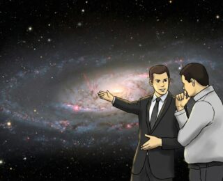 This galaxy simulation can fit so many stars and gas particles in it