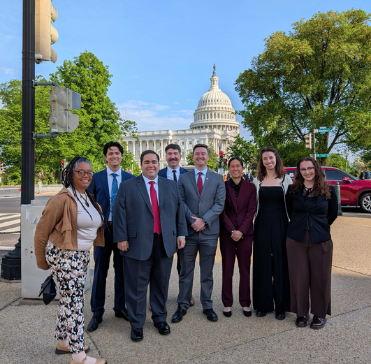 Scientists on Capitol Hill as part of CVD