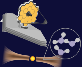 The First Detection of Icy Semi-Heavy Water Where Planets Are Formed